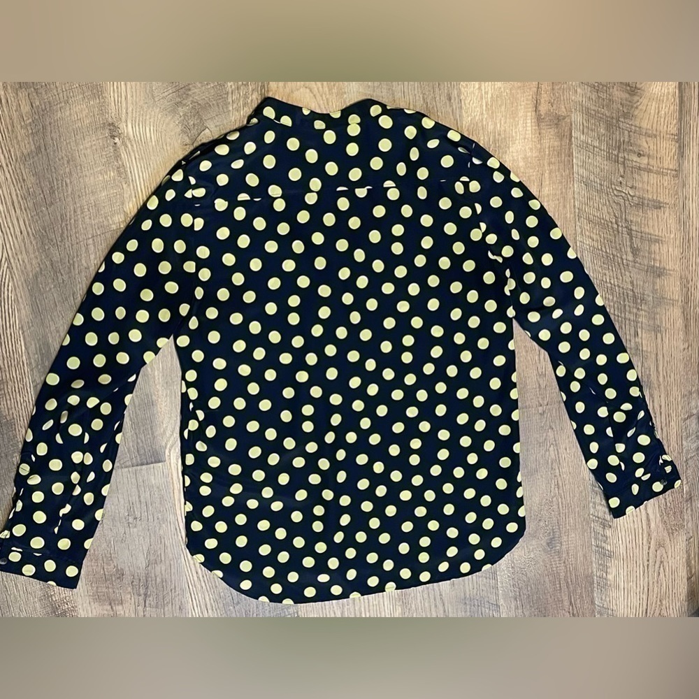Gap Polka‎ Dot Blouse Women's Size S - Picture 10 of 10